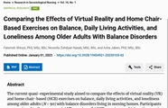 Comparing the Effects of Virtual Reality and Home Chair-Based Exercises on Balance, Daily Living Activities, and Loneliness Among Older Adults With Balance Disorders