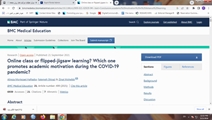 Online class or flipped jigsaw learning, which one promotes academic motivation during the COVID 19 pandemic